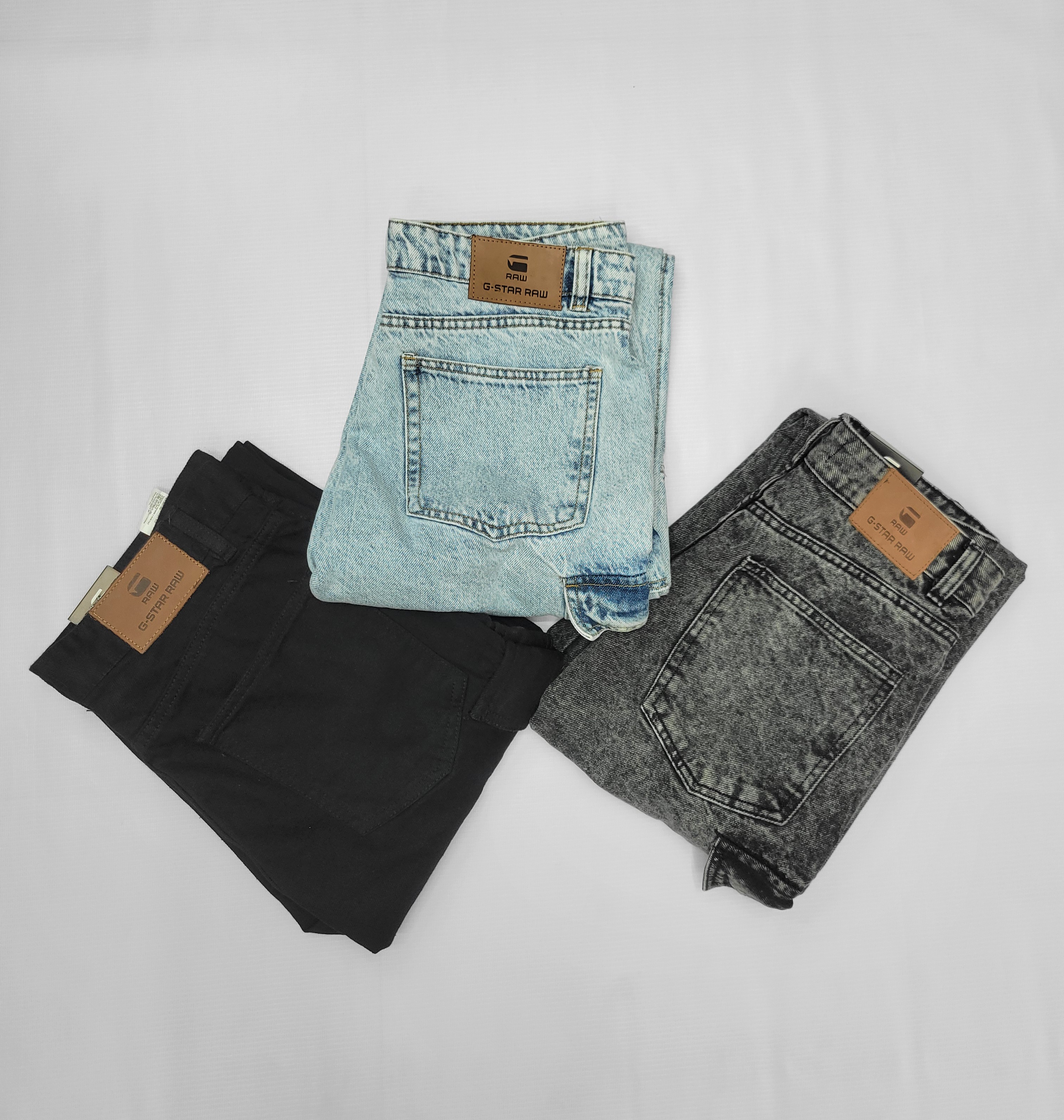 baggy Straight Denim with 6 pocket