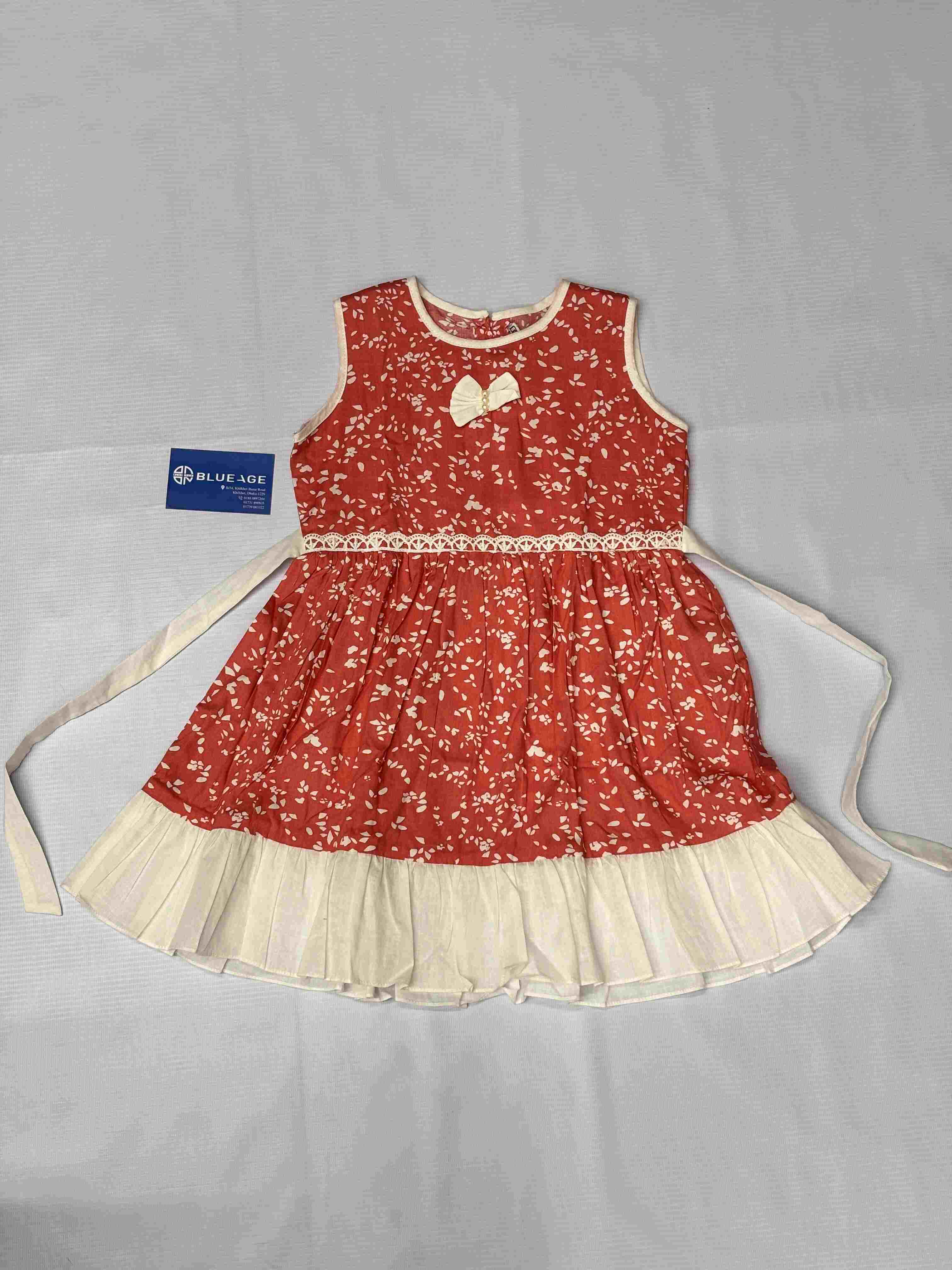 baby frock with colorful