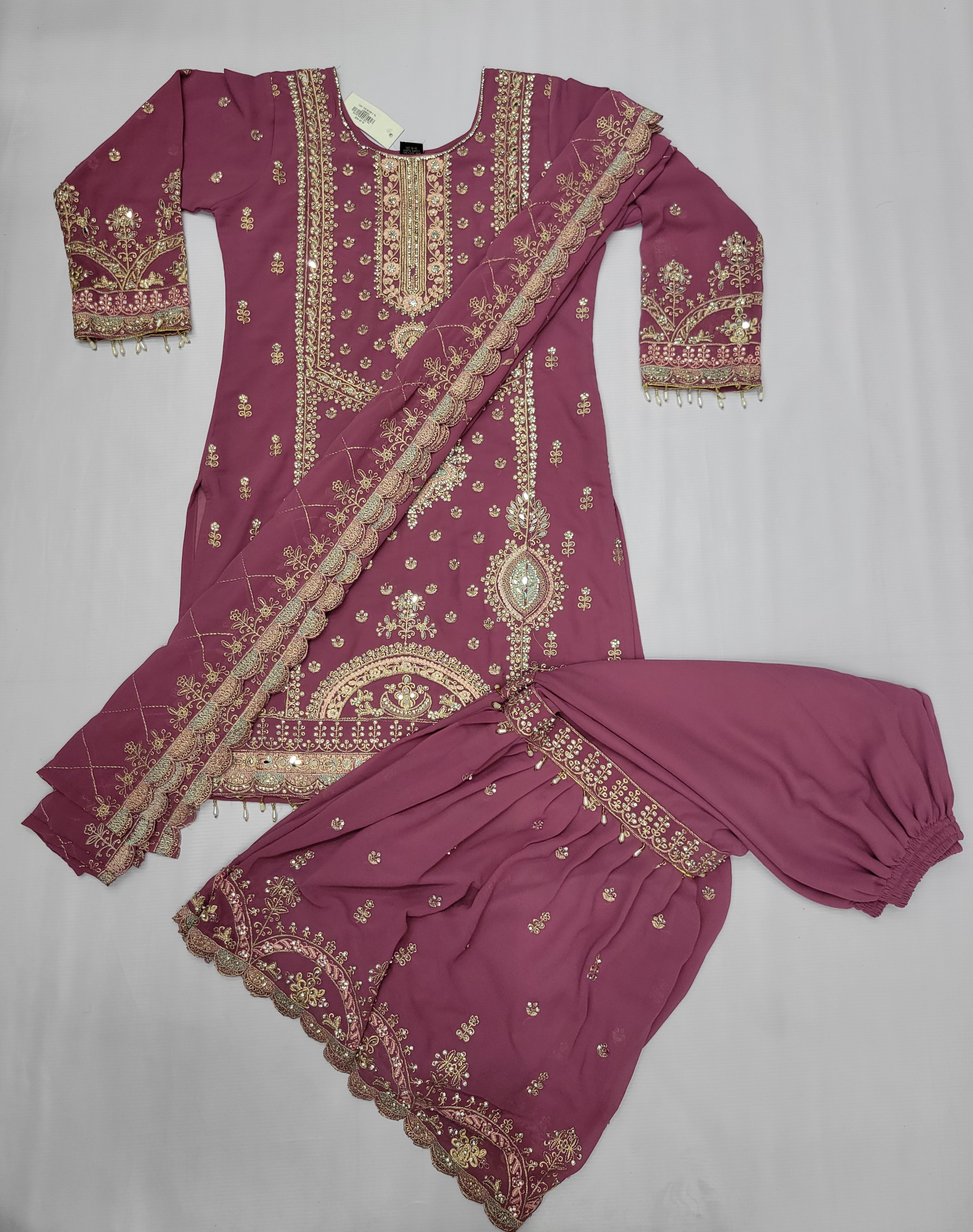 Garara Party Ware  Three Piece suit