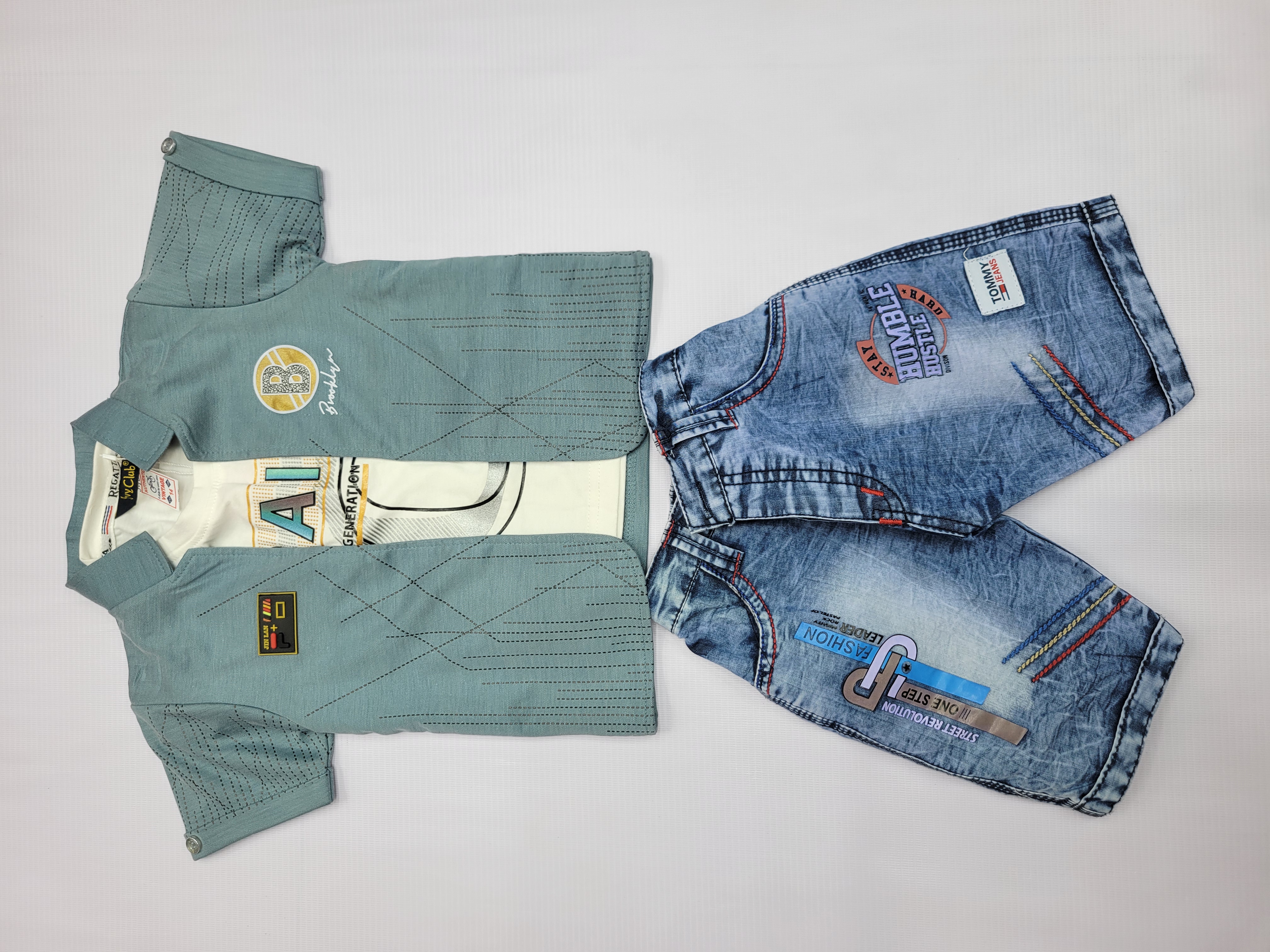 Boys set, layer style