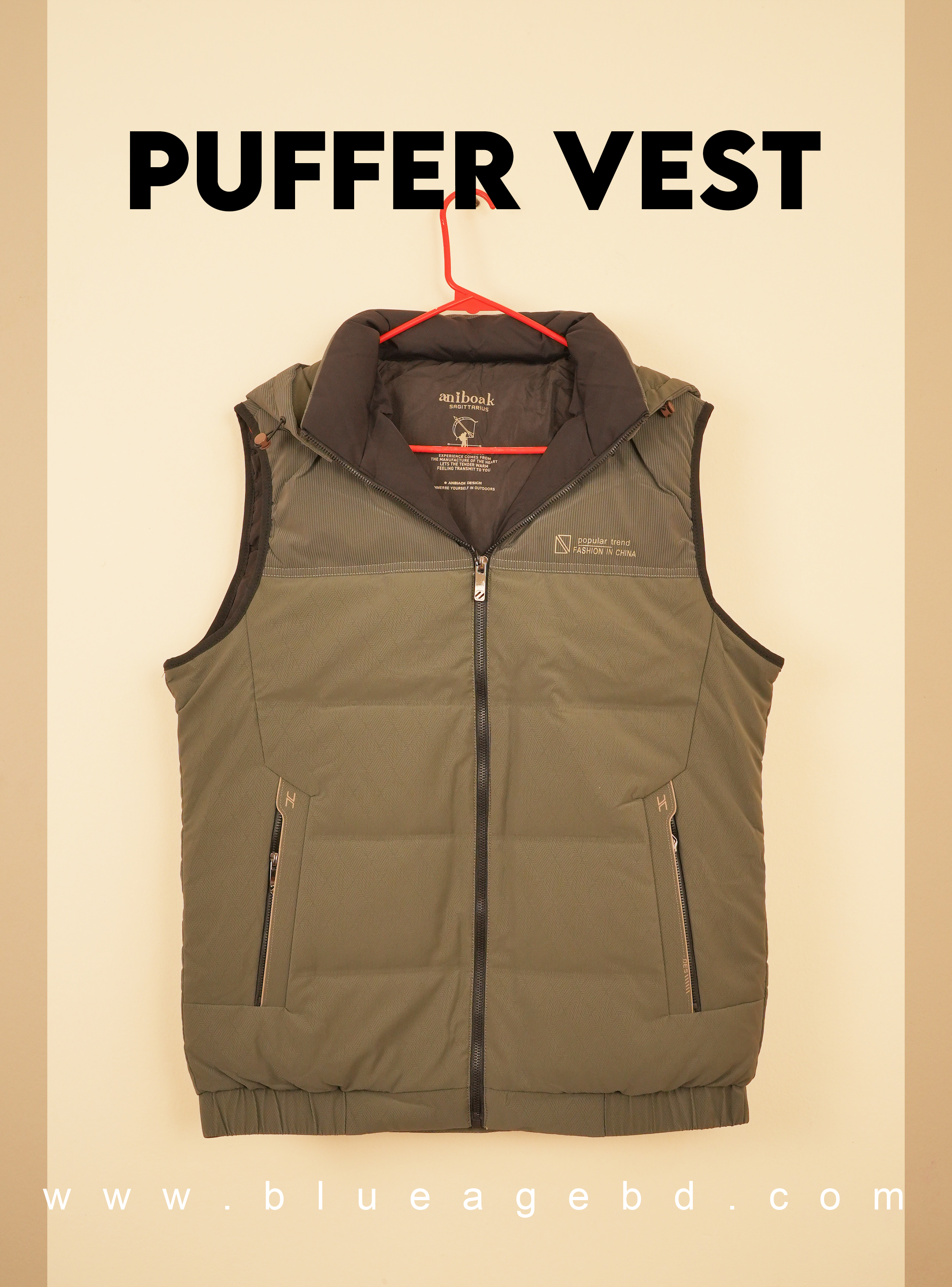 Mens Puffer Vest